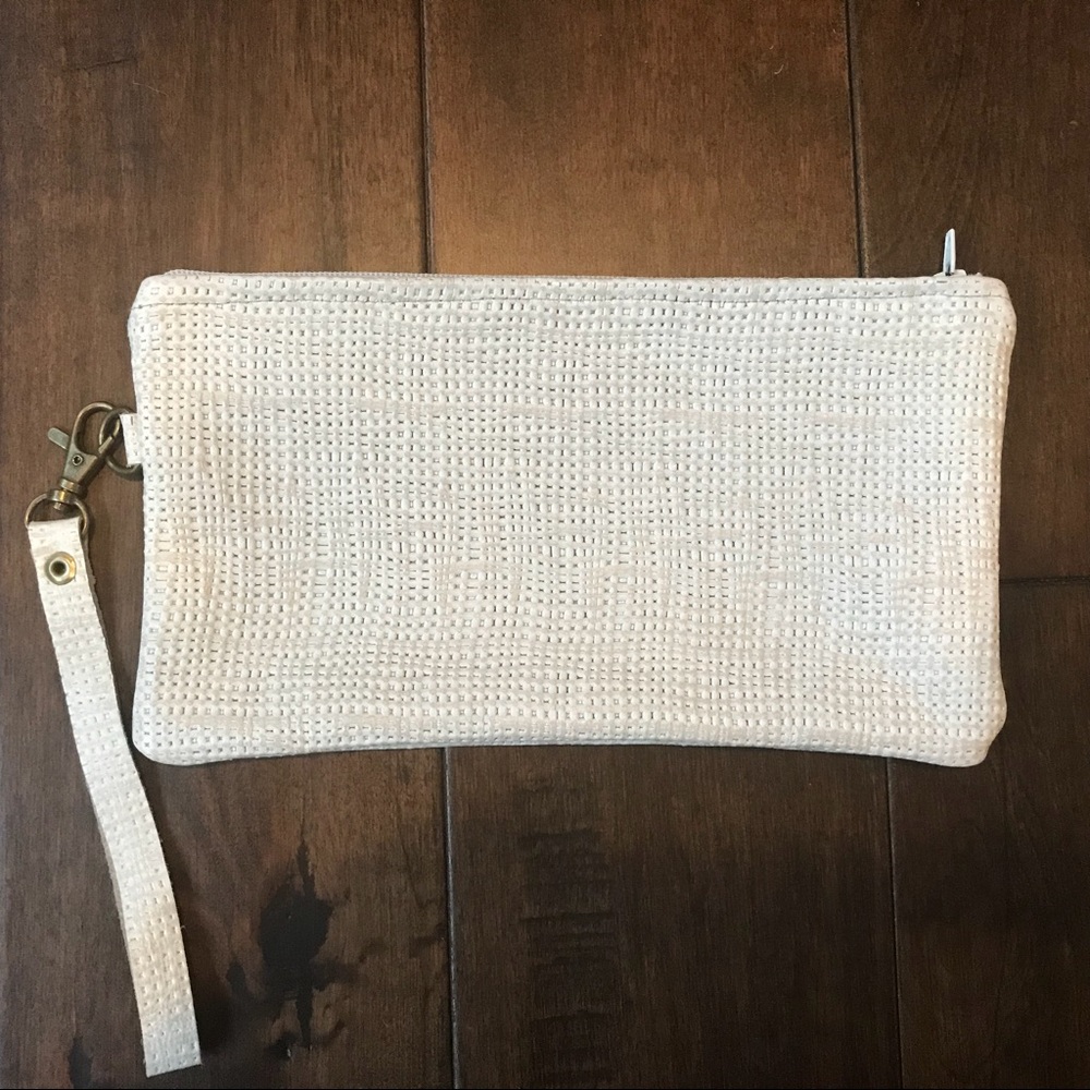 Leather Wristlet / Clutch